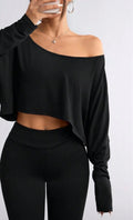 Slouch Shoulder Gym Shirt